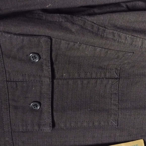 Men's Riddim Driven black button and zip shirt/jacket sz M - Picture 4 of 14